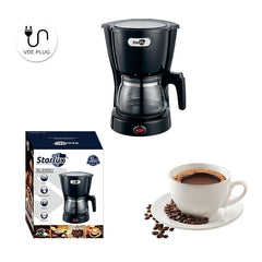 Cross border semi-automatic drip coffee machine, home office coffee pot, foreign trade electric coffee pot